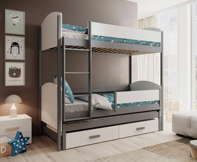 Κουκέτα Lia-Leuko-Gkri-200 x 90