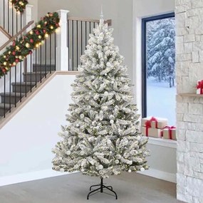 vidaXL Τεχνητό Χριστουγεννιάτικο Δέντρο 270 cm 300 LED Θερμό λευκό