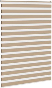 vidaXL Ζέβρα τυφλή 165x230 cm Πλάτος υφάσματος 160,9 εκ. Πολυεστέρας