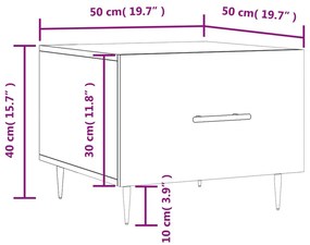 ΤΡΑΠΕΖΑΚΙ ΣΑΛΟΝΙΟΥ ΚΑΦΕ ΔΡΥΣ 50X50X40 ΕΚ. ΕΠΕΞΕΡΓΑΣΜΕΝΟ ΞΥΛΟ 829378