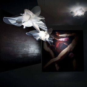 Φωτιστικό Οροφής Led New Etoile Small Prisma Slamp Αλουμίνιο,Πολυπροπυλένιο