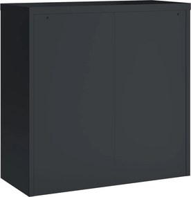 vidaXL Αρχειοθήκη Ανθρακί 90 x 40 x 90 εκ. από Ατσάλι