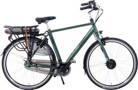 EVibe S2 375Wh 28 Inch 54 cm Men 7SP Rim Brakes Dark GreenAMIGO