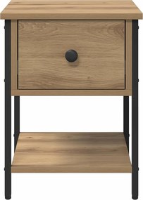 vidaXL Κομοδίνο 2 τμχ. Artisan Oak 34 x 35,5 x 45 εκ