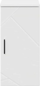 vidaXL Ντουλάπι Μπάνιου Υψηλής γυαλάδας λευκό 30 x 31,5 x 61 εκ