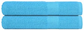 vidaXL Πετσέτες Σάουνας FROGN 2 τεμ. Τυρκουάζ 80x200 εκ. 360 γρ./μ²