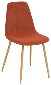 Καρέκλα Τραπεζαρίας (45x51x87) A-S Roka Terracotta 140488J