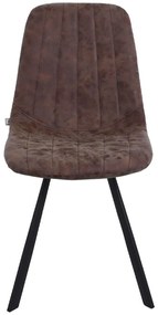 Καρέκλα Τραπεζαρίας 627-91-007 45,5x45x90cm Brown