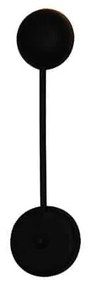 Φωτιστικό Τοίχου - Απλίκα HL-3532-1AM 77-3853 Renne Black  Homelighting Metal