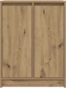 vidaXL Ντουλάπι τεχνίτης Δρυς 57x34x76 εκ. από Επεξεργασμένο Ξύλο