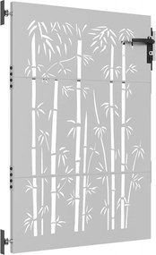 vidaXL Πύλη Κήπου 85 x 150 cm Ατσάλι με Επικάλυψη Πούδρας Κλειδώσιμο