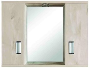 GLORIA FINO II - ΕΡΜΑΡΙΟ PVC 72*55*13.5 ΜΕ ΕΝΑ ΦΩΣ BEIGE 36-0008