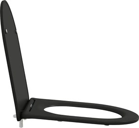 vidaXL Λεκάνη Μαύρο 47 x 36 x 3,4 εκ Δυροπλάστ