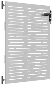 vidaXL Πύλη Κήπου με Τετράγωνο Σχέδιο 85 x 125 εκ. από Ατσάλι Corten
