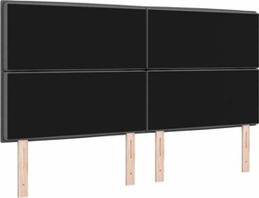 vidaXL Κεφαλάρι Σκούρο Γκρι 180 cm ύφασμα