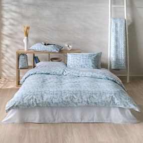 Σεντόνια King Size (Σετ) Kentia Versus Gerani 33 Blue