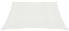vidaXL Πανί Σκίασης Λευκό 4,5 x 4,5 μ. από HDPE 160 γρ./μ²