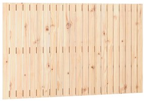 vidaXL Κεφαλάρι Επιτοίχιο 140x3x90 εκ. από Μασίφ Ξύλο Πεύκου