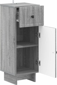 vidaXL Ντουλάπι Αποθήκευσης Μπάνιου EDE Γκρι Sonoma 30 x 31 x 80 εκ.