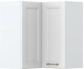 Ντουλάπι κρεμαστό γωνιακό Tahoma V7-UG-2K-Λευκό ματ - 64.00Χ64.00Χ72.00cm