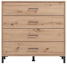 Κομότα - Συρταριέρα Vienne  4F Artisan 93x40x90 εκ. 93x40x90 εκ.