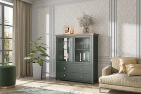 Βιτρίνα Capel mini-Prasino