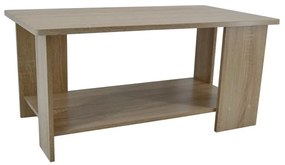 Τραπέζι Σαλονιού Καφέ Ξύλο 90x48x42cm