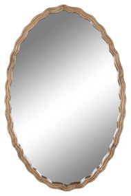 Τοίχο καθρέφτη Home ESPRIT Καφέ Cottage 76 X 3 X 117 CM