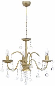 Πολυέλαιος Οροφής Heronia Bistro 01-0317 White/Bronze