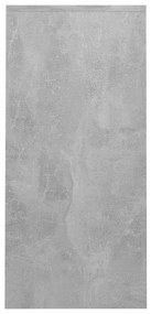 vidaXL Γραφείο Notebook Γκρι Σκυρ. 102,5 x 35 x 75 εκ. από Επεξ. Ξύλο