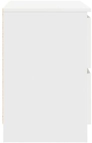 ντουλάπι τηλεόρασης vidaXL Λευκό 60x35x54 cm Κατασκευασμένο ξύλο