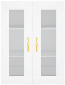 vidaXL Ντουλάπι Τοίχου Λευκό 69,5 x 34 x 90 εκ.