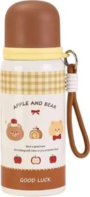 Παιδικό παγούρι-θερμός - 600ml - 413401 - Brown