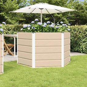 vidaXL Γλάστρα Ελεφαντόδοντο 129 x 129 x 75 εκ Ατσάλι