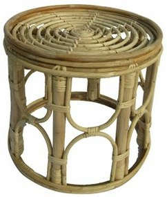 Βοηθητικό Τραπέζι DKD Home Decor Φυσικό 38 x 38 x 38 cm 41 x 41 x 36 cm