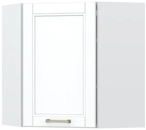 Ντουλάπι κρεμαστό γωνιακό Tahoma V7-UG-1K-Λευκό ματ - 64.00Χ64.00Χ72.00cm