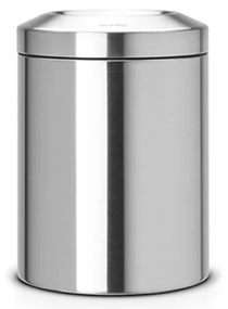 Brabantia 647068 Κάδος Απορριμμάτων από Ανοξείδωτο Ατσάλι Flame Guard 7L , Matt Steel