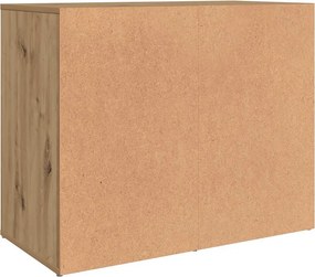vidaXL Ντουλάπι ντύσιμο Artisan δρυς 80x40x65 cm Κατασκευασμένο ξύλο