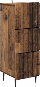 vidaXL Ντουλάπι με Συρτάρια 33 x 34,5 x 92 εκ. Επεξεργασμένο Ξύλο