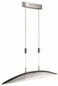 Κρεμαστό Φωτιστικό LED Colmar Νίκελ Αντικέ Fischer-Honsel-13227-Νίκελ Ματ 13227