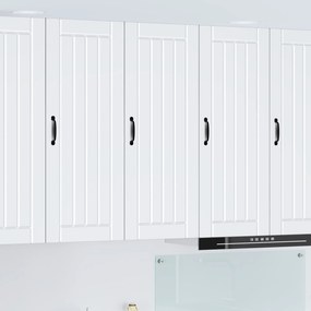 vidaXL Ντουλάπα Τοίχου LUCCA Λευκό 40 x 31 x 100 εκ.