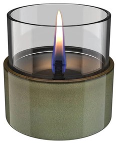 Επιτραπέζια Εστία Φωτιάς Aster 10 Reactive Glaze Tenderflame με διάρκεια καύσης 4 - 5 ώρες, χωρητικότητα δεξαμενής 200ml και διαστάσεις 9.8x9.7cm - Gr