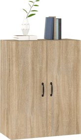 vidaXL Ντουλάπι Κρεμαστό Sonoma Δρυς 69,5x34x90 εκ. Επεξεργασμένο Ξύλο
