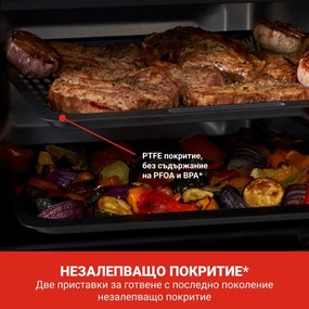 Φούρνος Instant Pot Vortex Plus 140410101, 1700W, 13 l, 8 προγράμματα, έως 205C, EvenCrisp, Μαύρο