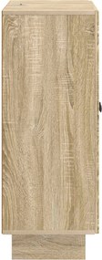 vidaXL Πλαϊνό γραφείο Sonoma Δρυς 66 x 34,5 x 90 εκ Επεξεργασμένο Ξύλο