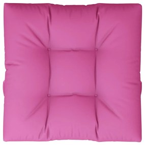 Μαξιλάρι Παλέτας Ροζ 70 x 70 x 12 εκ. Υφασμάτινο - Ροζ