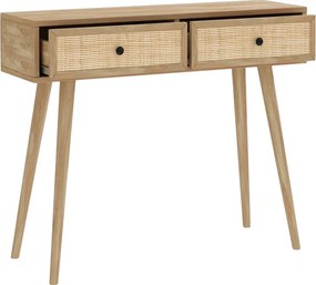 Κονσόλα Oslo pakoworld sonoma 100x29x81εκ
