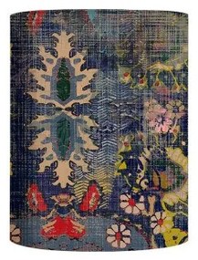 Καπέλο Φωτιστικού 1xE14 Μπλε Βελούδο Φ17,5cm Persia SH101108-E Ebb&Flow-SH101108-E-Μπλε SH101108-E