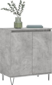 vidaXL Ντουλάπι Γκρι Σκυροδέματος 60x35x70 εκ. Επεξεργασμένο Ξύλο