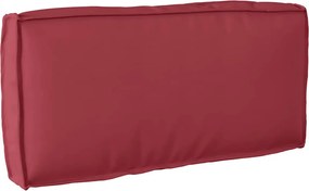 vidaXL Μαξιλάρι Κόκκινο 80 x 40 x 12 cm Ύφασμα Όξφορντ
